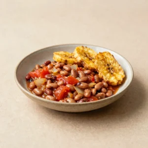 Haricots mijotés plantain